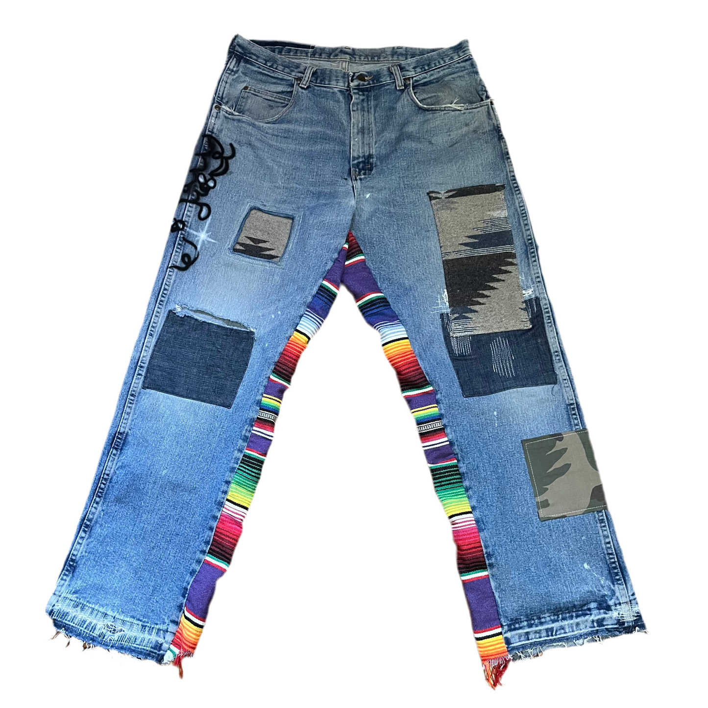 Poncho denim