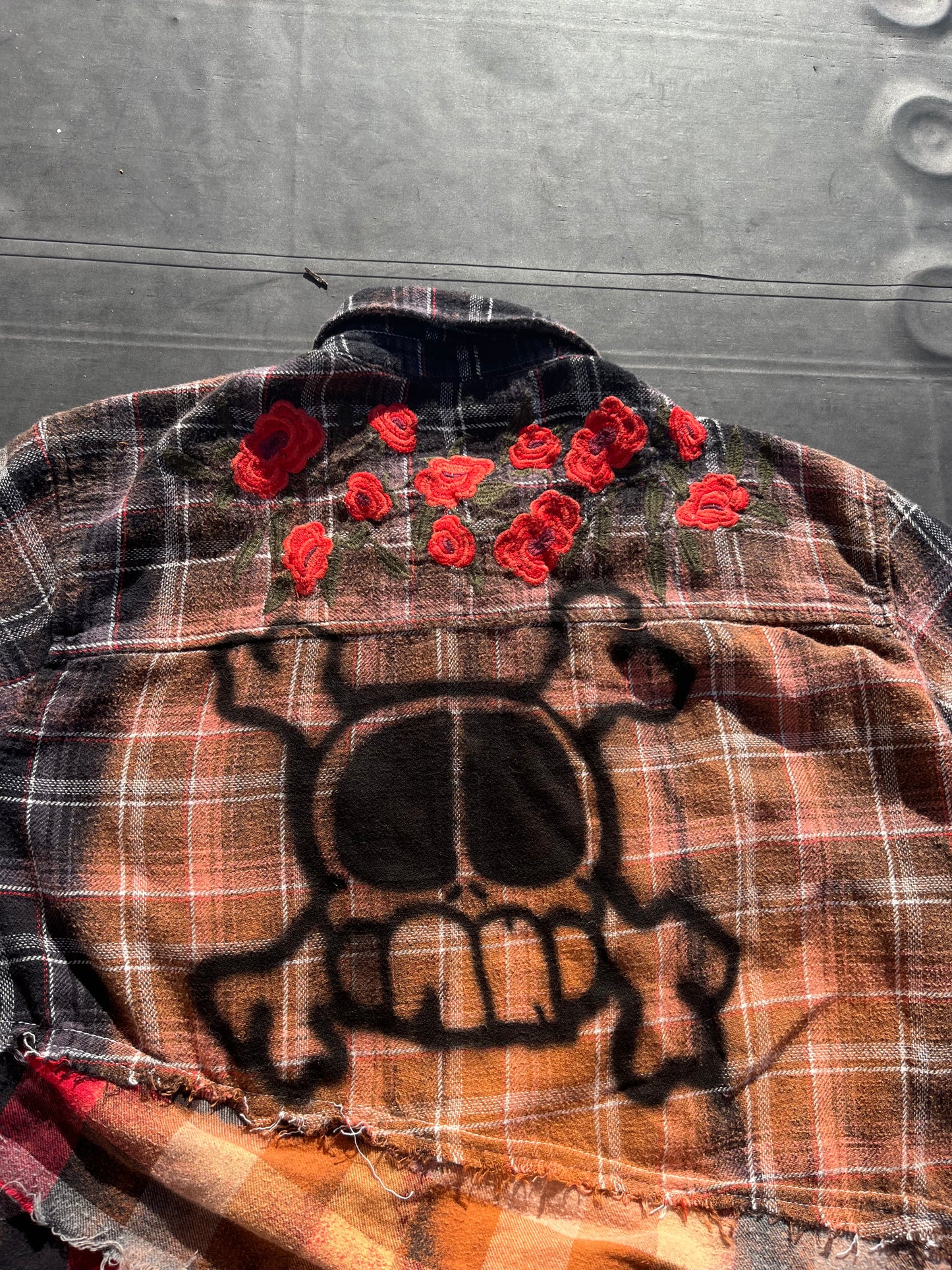 Crossbones flannel