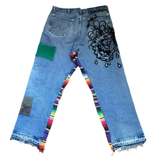Poncho denim