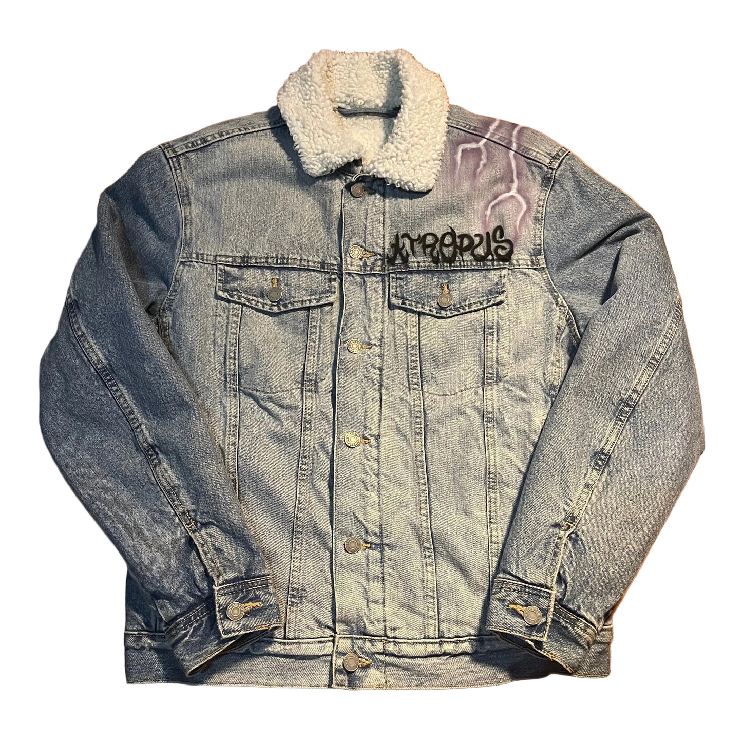 Purple lightning Jacket