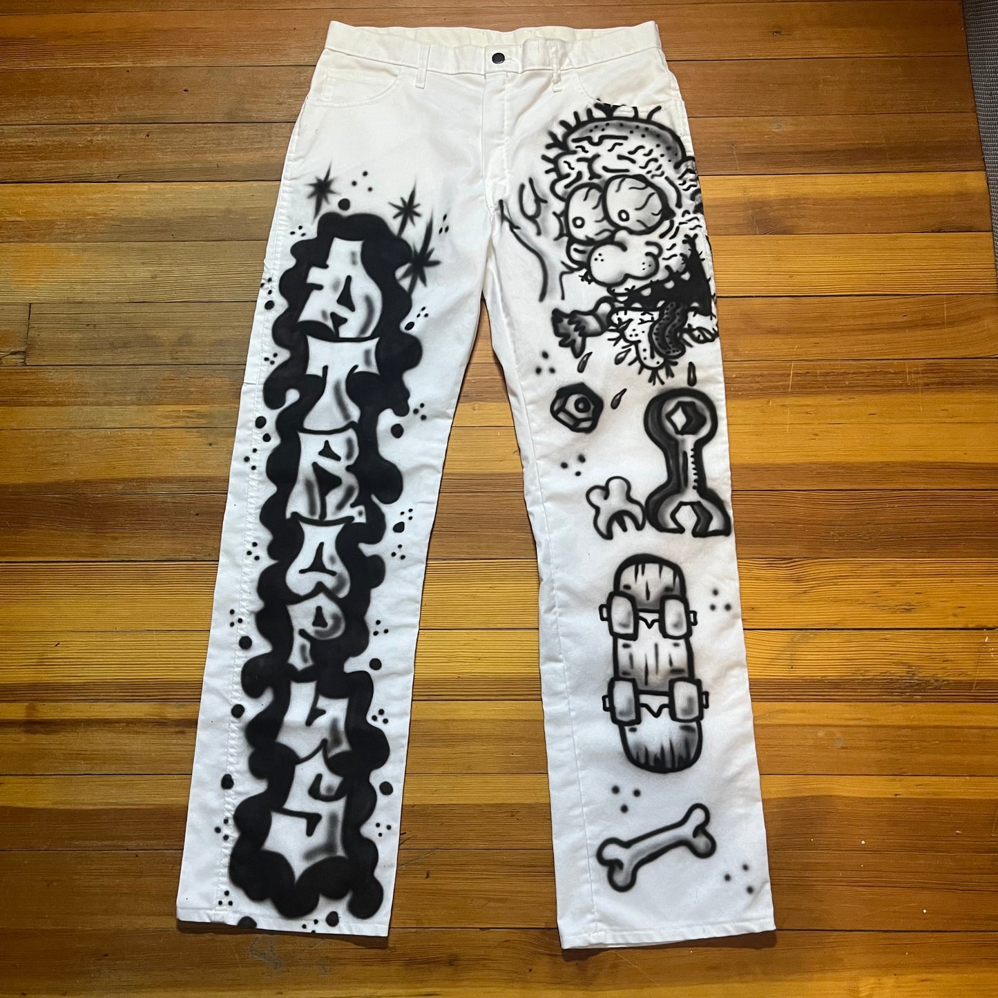 Doodle painters pants